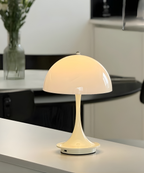 Rechargeable modern danish mushroom table lamp