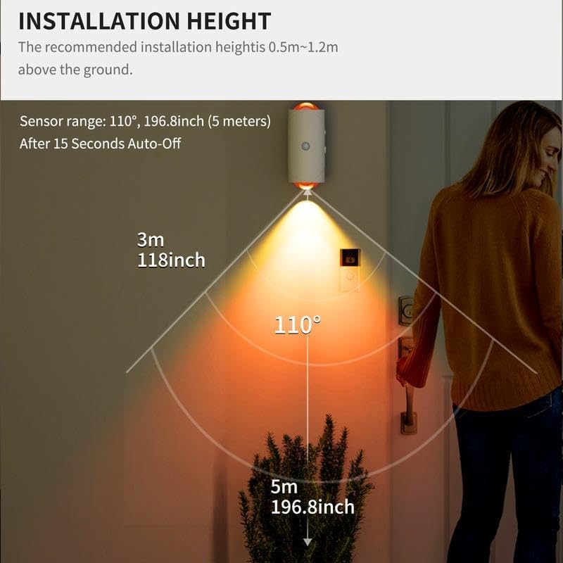 Elite Class Magnetic Light | No-Drill, Sensor, RGB. 2pcs