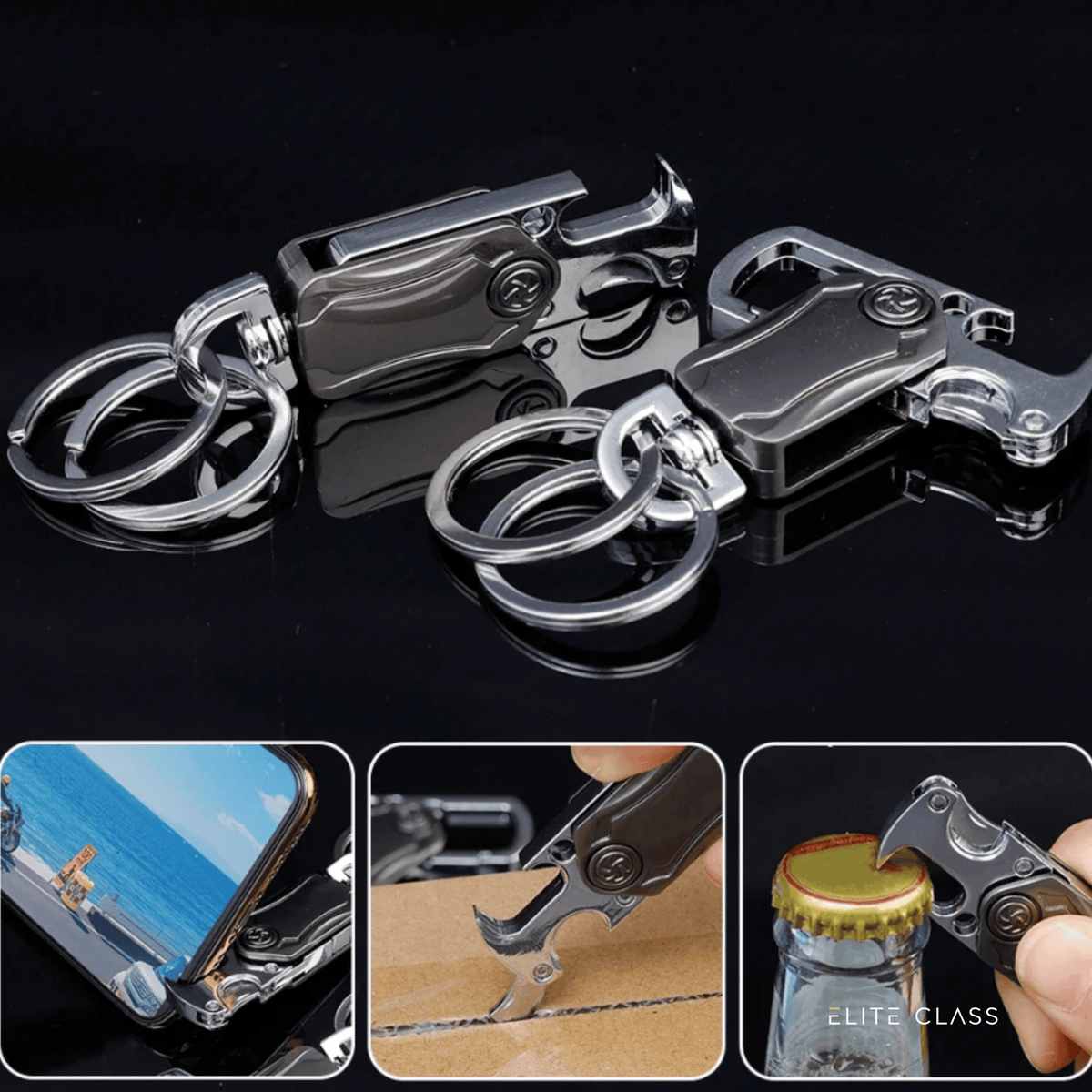 Multifunctional 5-in-1 Keychain
