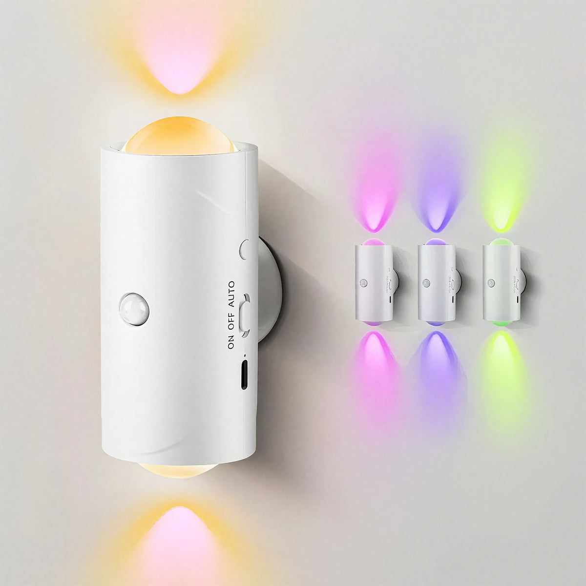 Elite Class Magnetic Light | No-Drill, Sensor, RGB. 2pcs