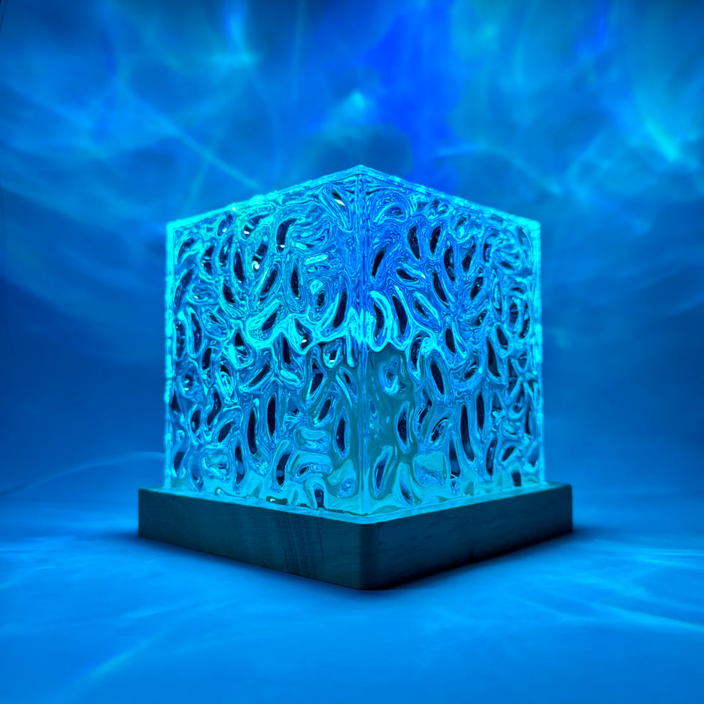 Remote control 16color Water Ripple High Modern Aesthetic Bedside Dynamic Night Lamp