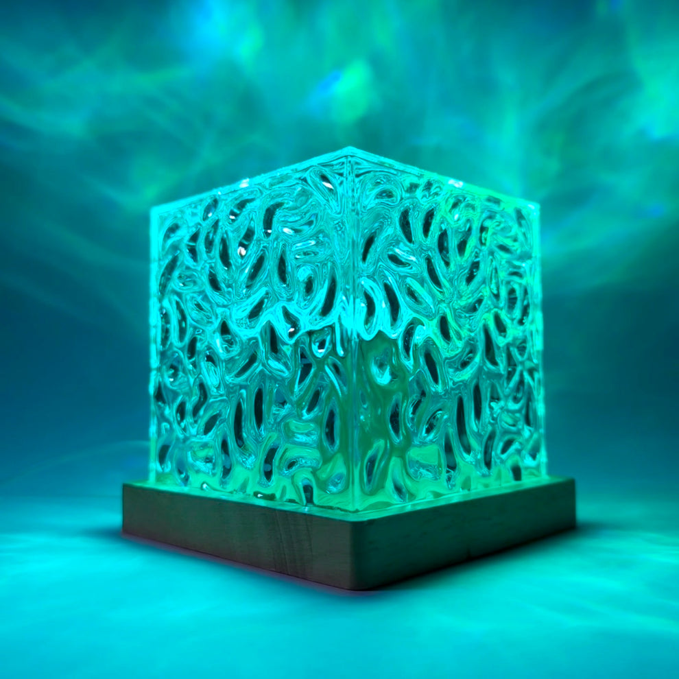 Remote control 16color Water Ripple High Modern Aesthetic Bedside Dynamic Night Lamp