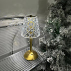 Modern Luxury Rechargeable Touchscreen LED Table Lamp
