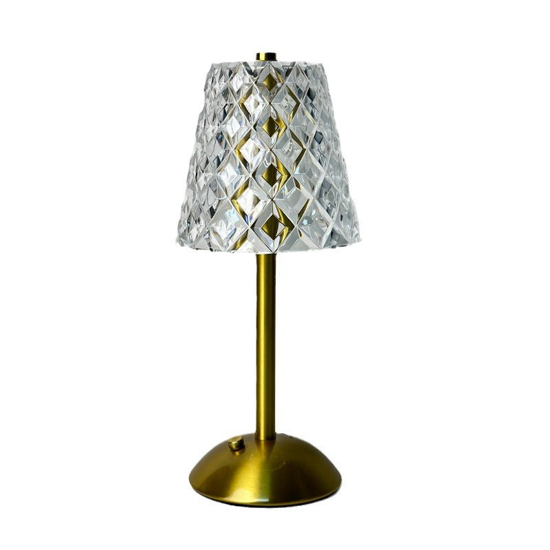 Modern Luxury Rechargeable Touchscreen LED Table Lamp
