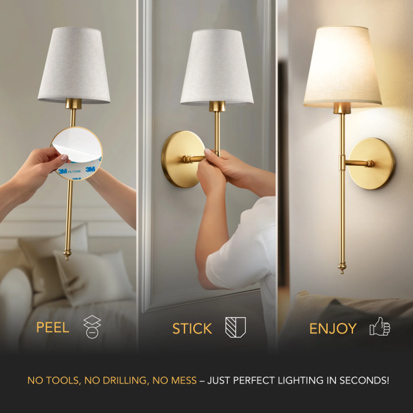 Rechargeable Wall Sconces