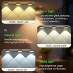 3-Pack Rechargeable Motion Sensor Spotlights for Premium Cabinets & Closets