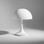 Rechargeable modern danish mushroom table lamp
