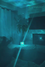 Remote control 16color Water Ripple High Modern Aesthetic Bedside Dynamic Night Lamp